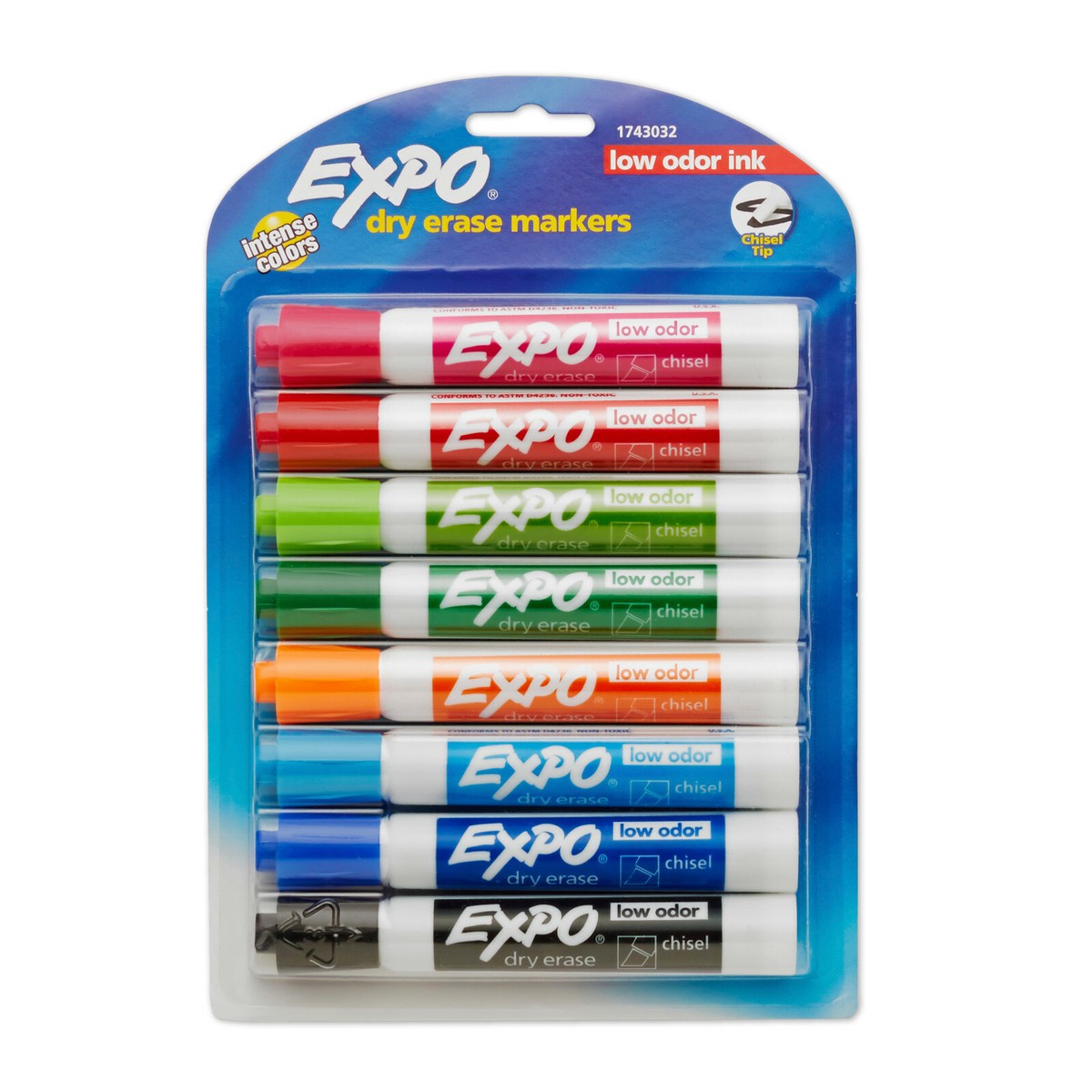 marcadores Expo para pizarra blanca dry erase low odor