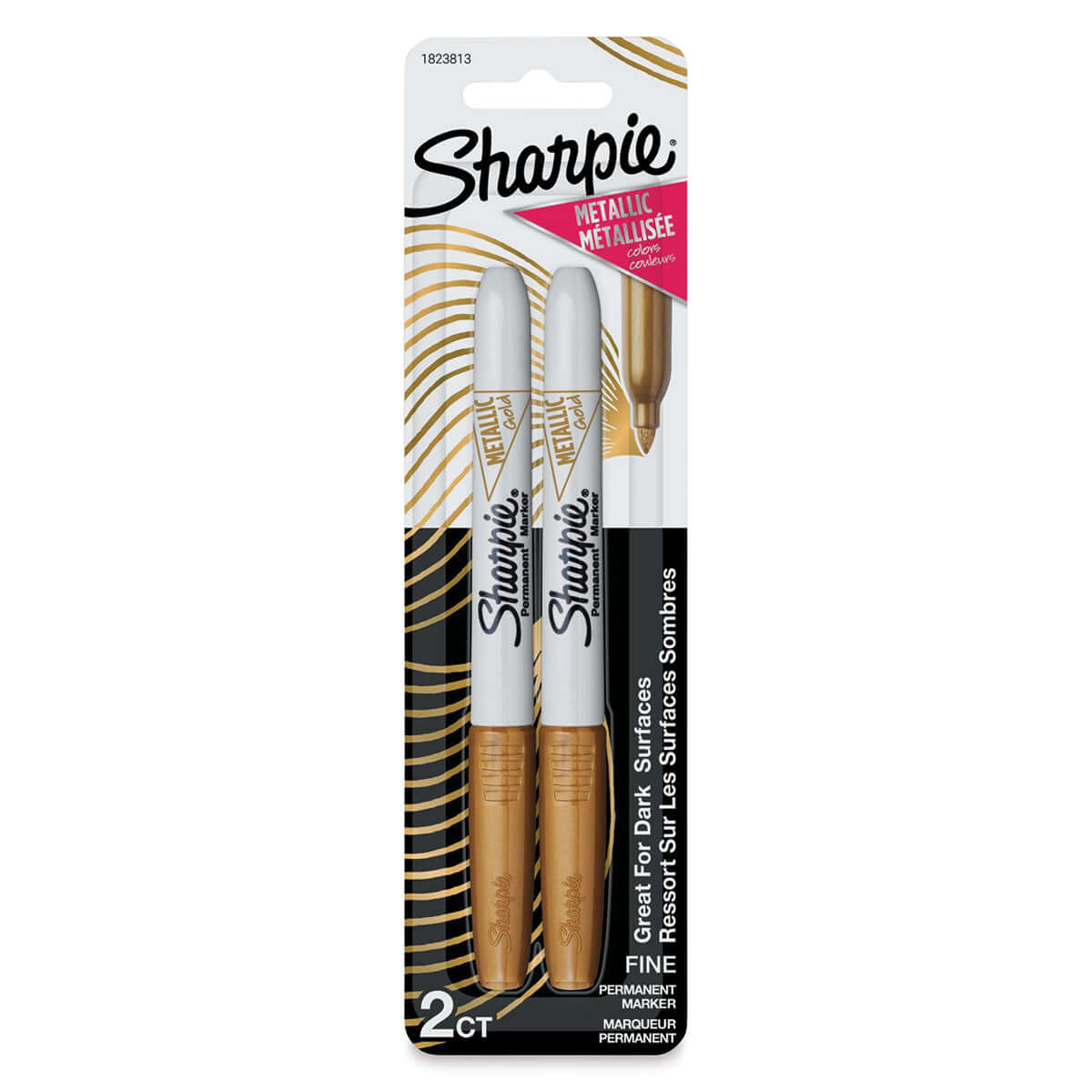 marcador permanente Sharpie Oro metalico