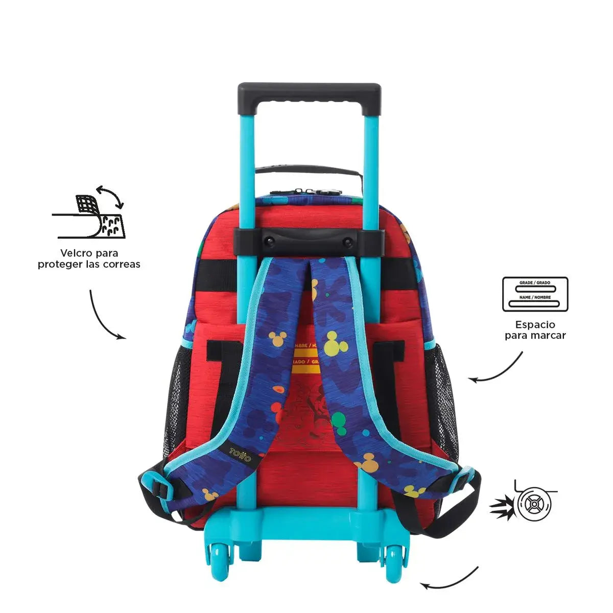 Rolling Backpack Mickey
