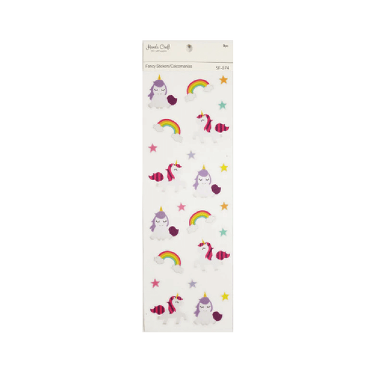 Stickers Glitter Unicorn