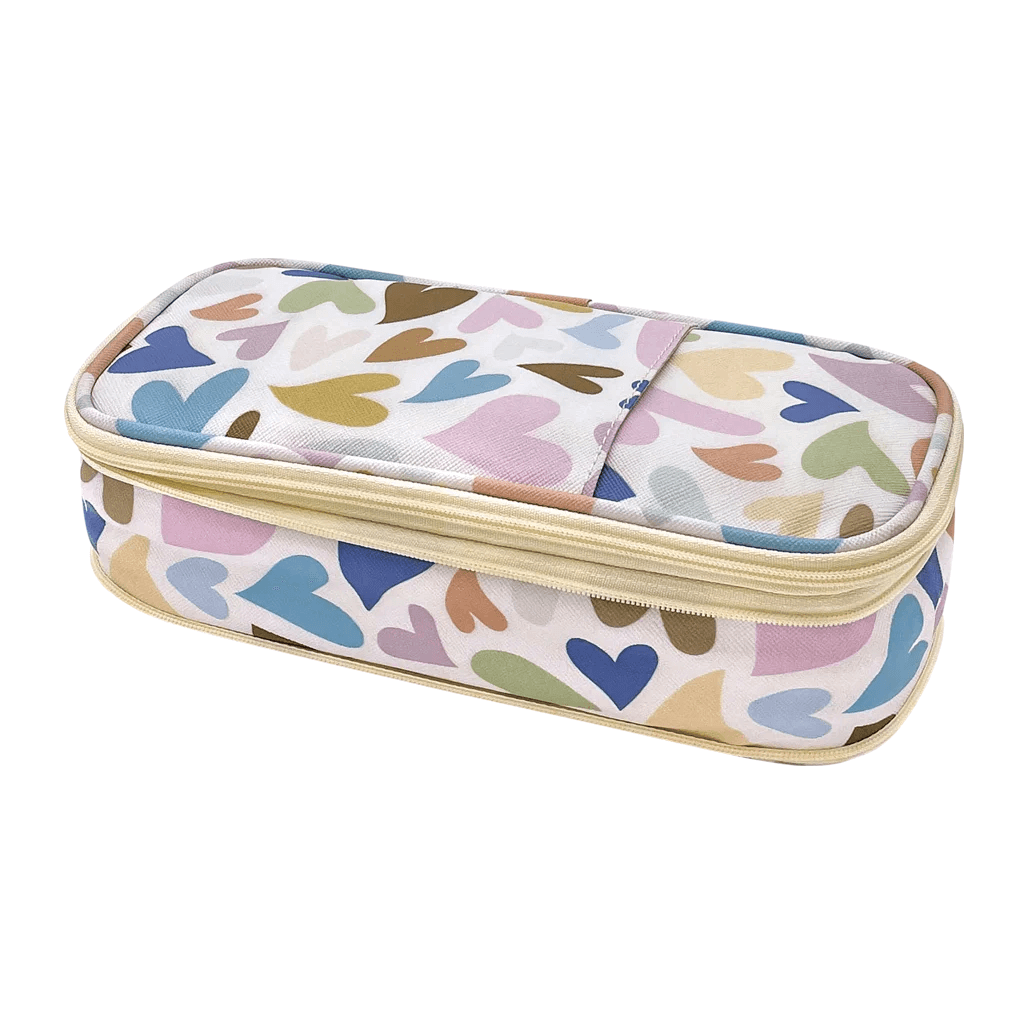 Pencil Case Hearts