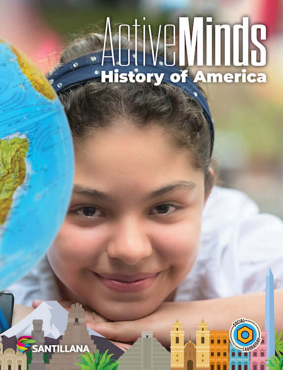 workbook social studies 8 activeminds Santillana History of America