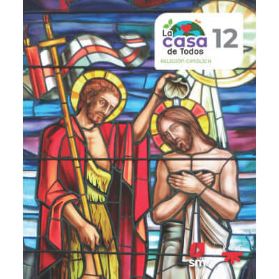 Libro de religion catolica La casa de Todos Ediciones SM 2025 duodecimo 12