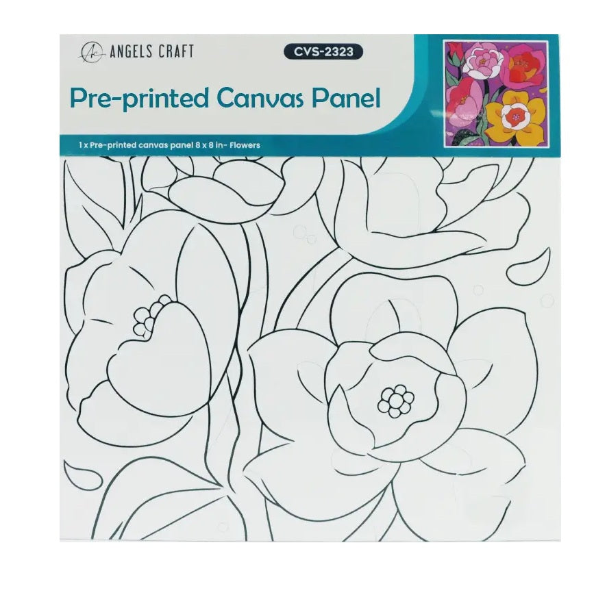 Printed Canvas Panel Bloom