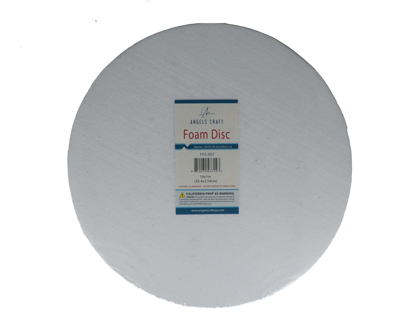 Foam Disc 1" x 8"