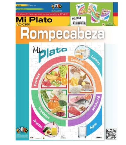 Rompecabezas Mi Plato
