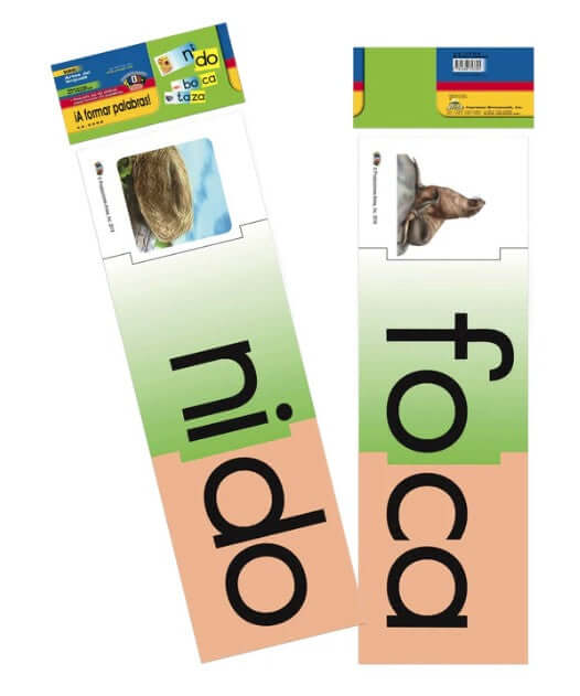 Flash Cards A Formar Palabras (sílabas directas)