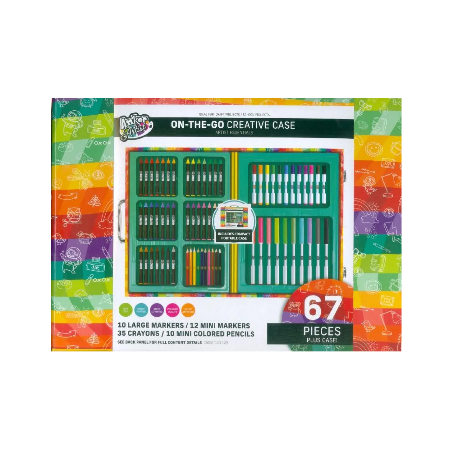 On the Go Creative Set