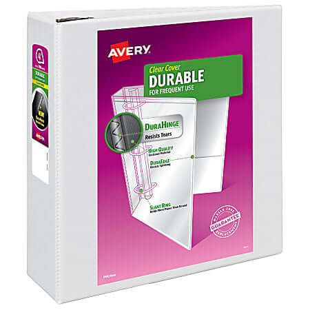 Binder View 4" D-Ring White