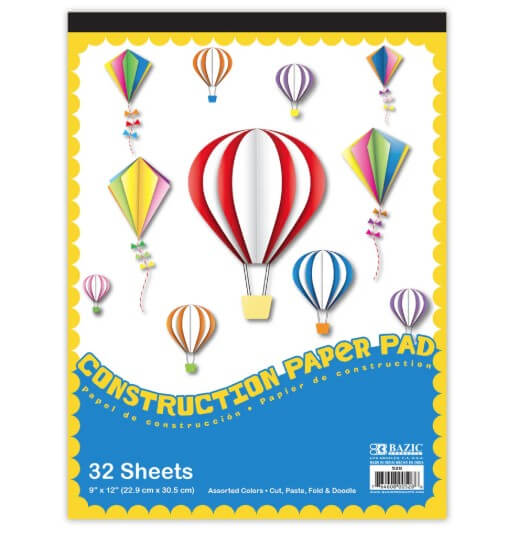 Construction Paper Pad