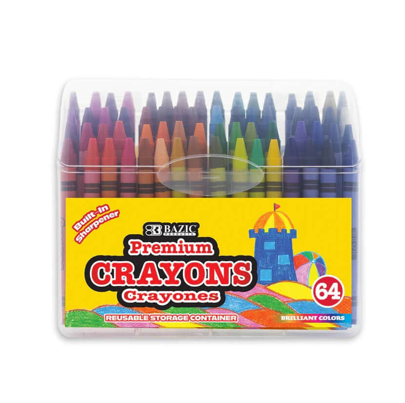 Crayon 64 Plastic Box