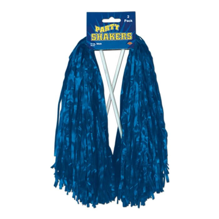 Pompones Shakers Blue (2-pack)