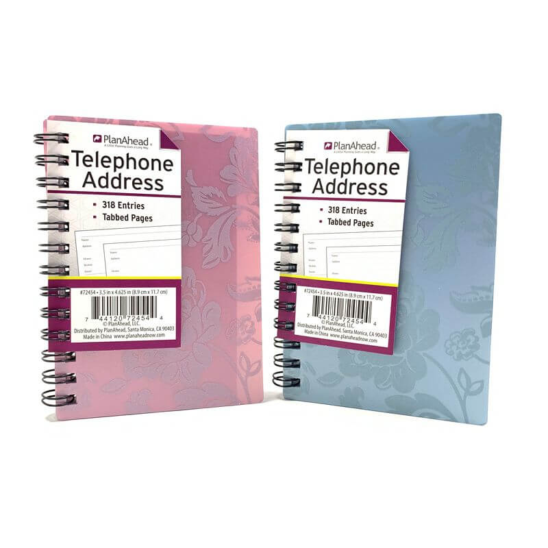 Telephone & Address Book 3" x 4.5"