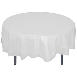 Round Plastic Table Cover