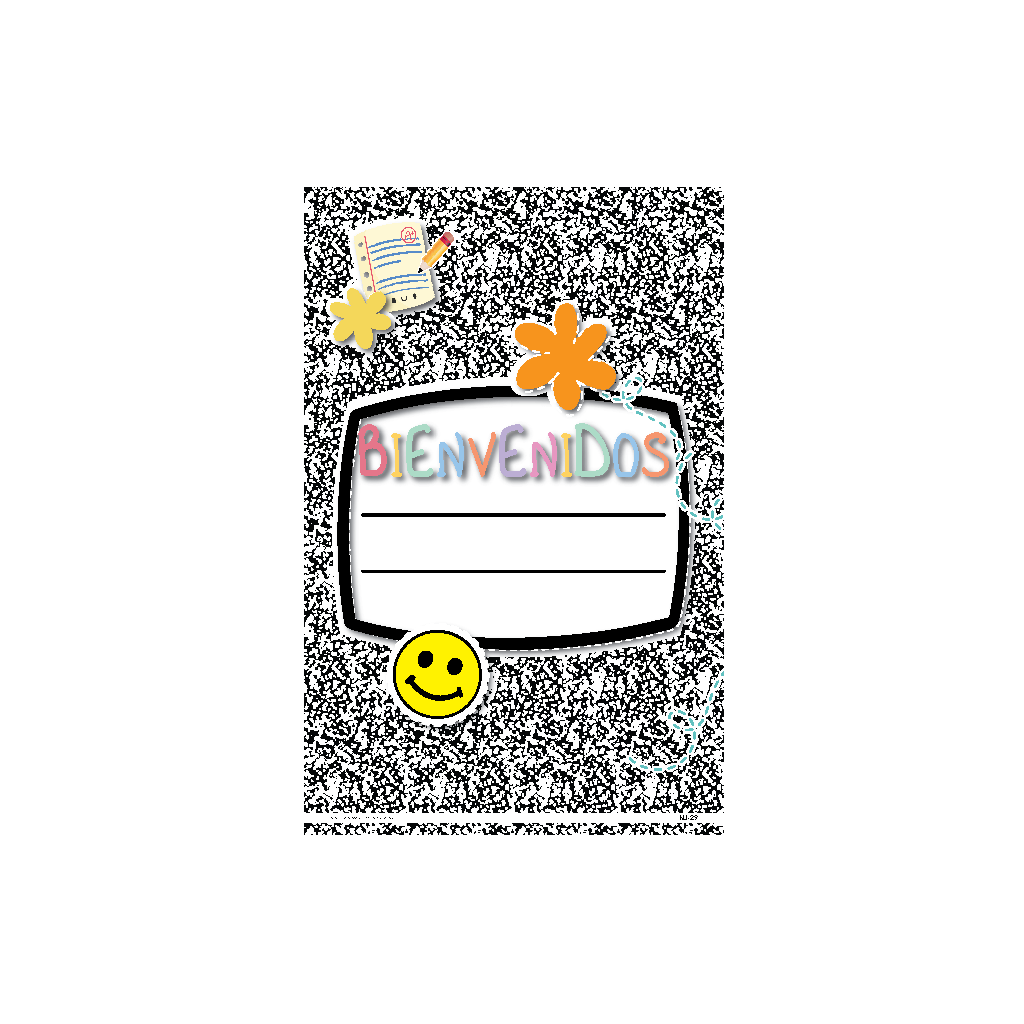 Poster Bienvenidos 11"x17" - Composition