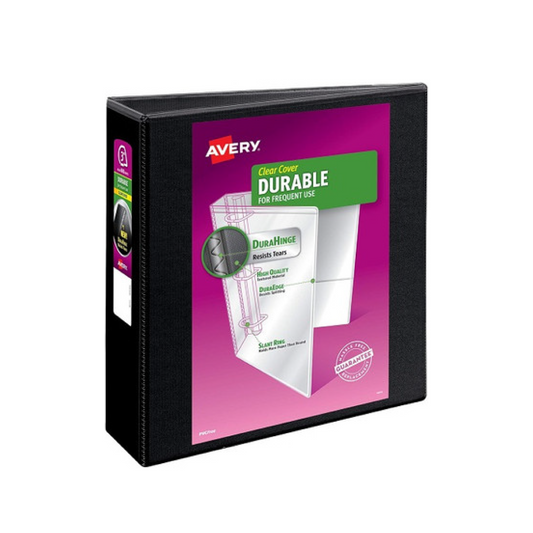 carpeta de 4 pulgadas Avery color negra