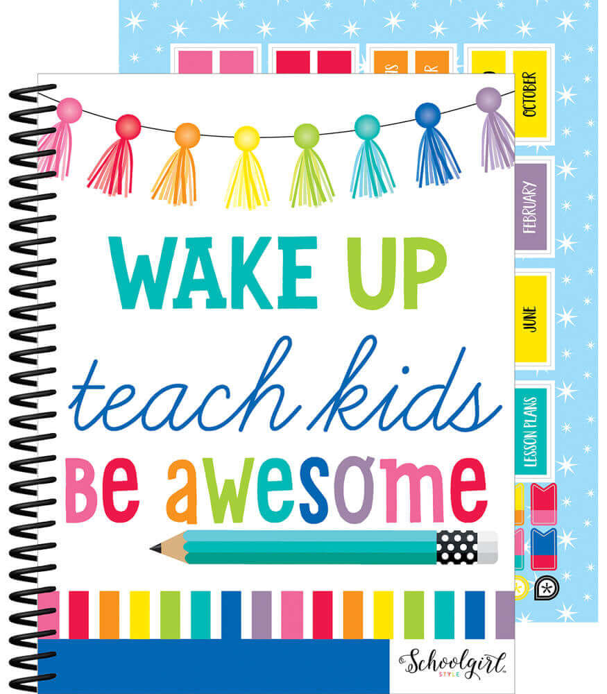 Hello Sunshine Teacher Planner Spiral Bound