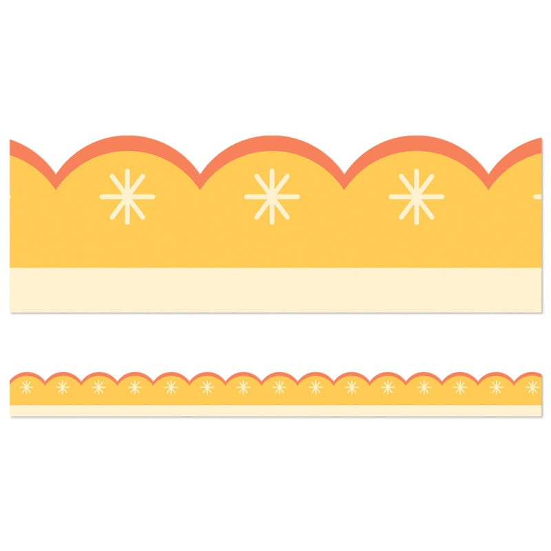 Borders Enchanting Gold Scalloped