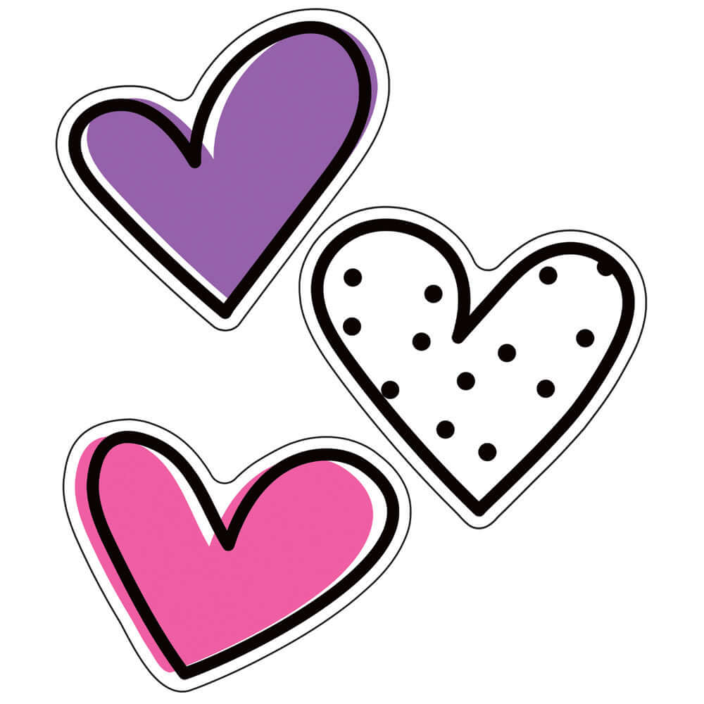 Accents Hearts Doodle