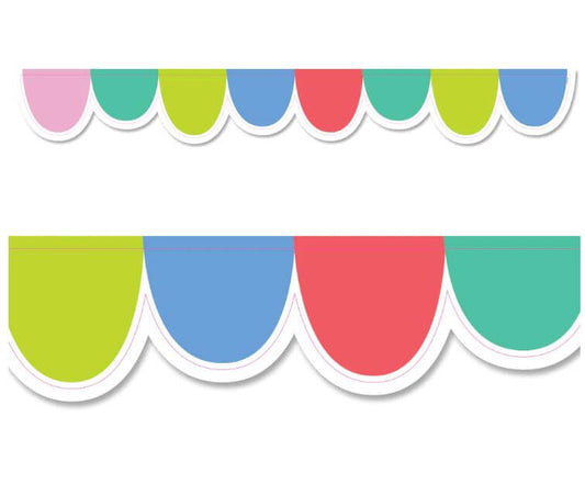 Border Rainbow Drops