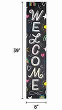Banner Welcome Chalk it