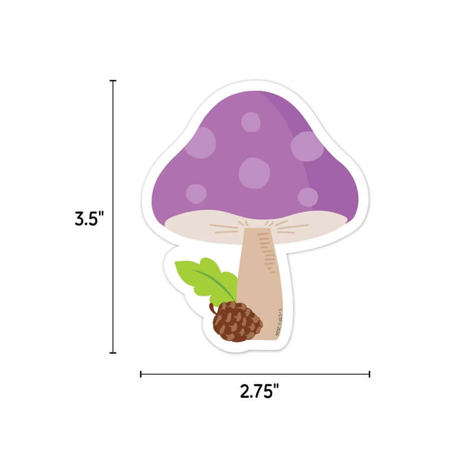 Mini Accents Mushrooms 3"