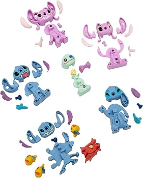 Stitch 6pack Surprise - Mini Figure Erasers