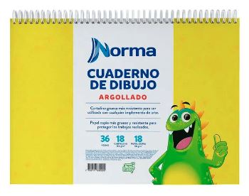 Cuaderno Dibujo Argollado