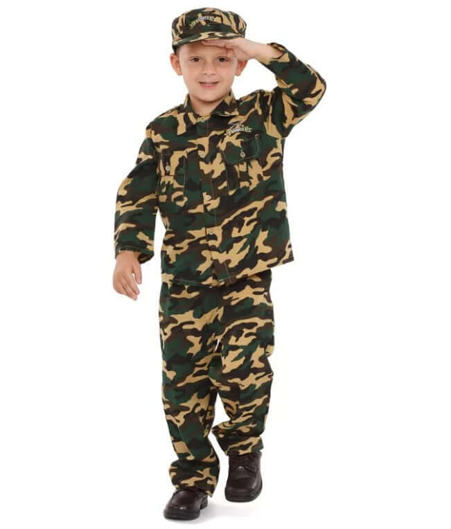 Camouflage Army Soldier X-Large