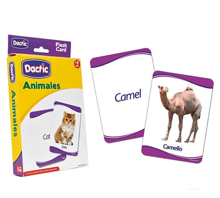 Flash Cards Animales 4" x 6"