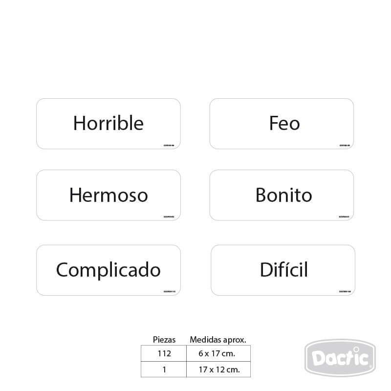 Flash cards Sinónimos y Antónimos