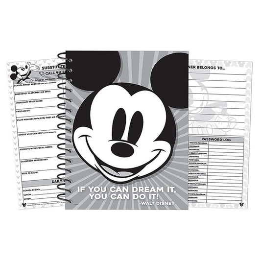 Plan Book Mickey Mouse Throwback