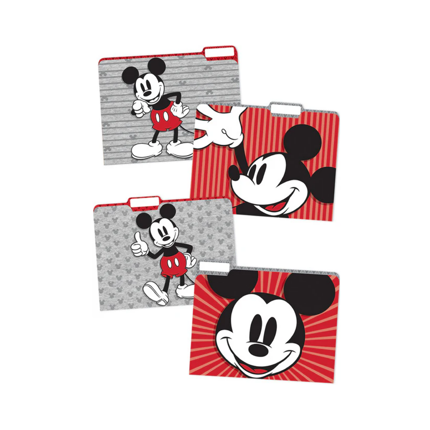 Mickey Mouse Throwback File Folders