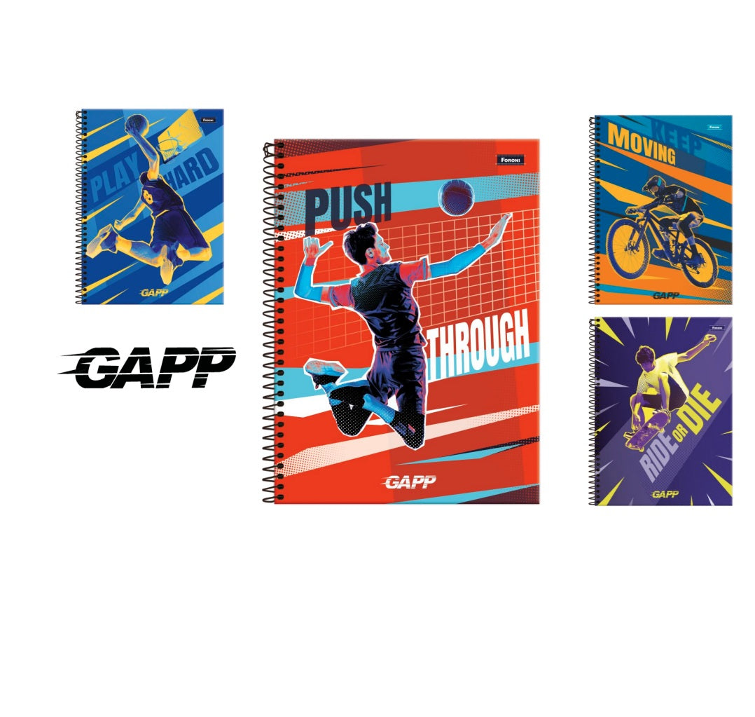 Spiral Notebook 160H Gapp