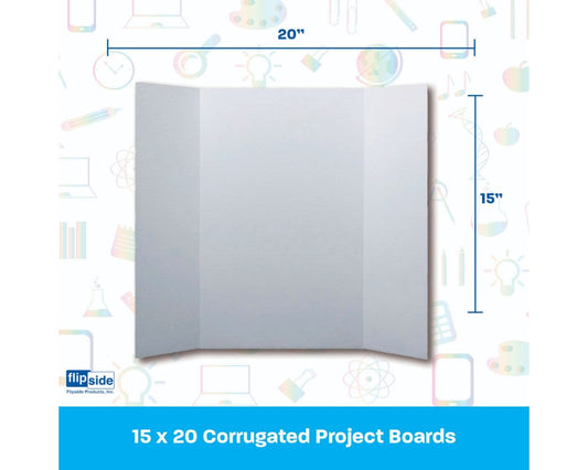 Presentation Board Mini 15" x 20" White