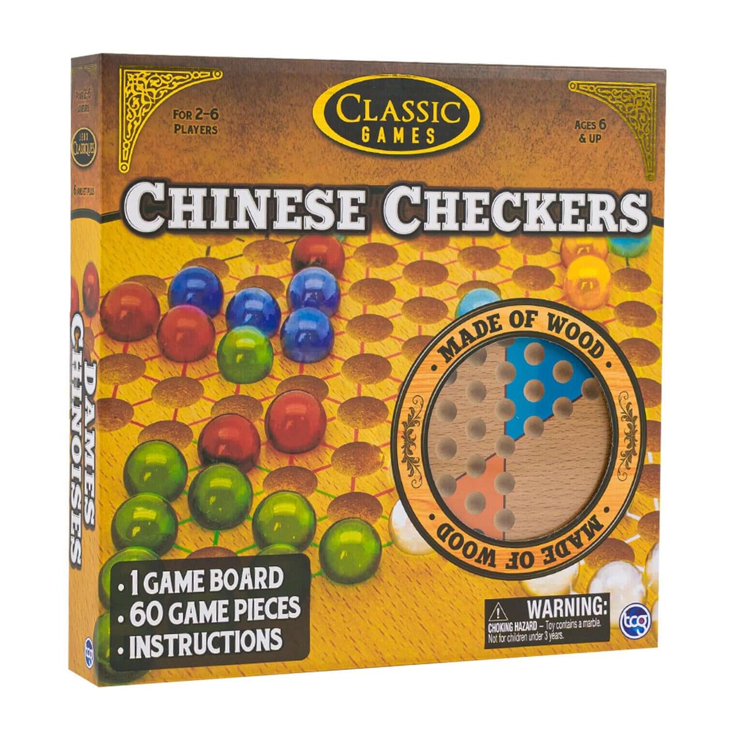 Chinese Checkers Wood