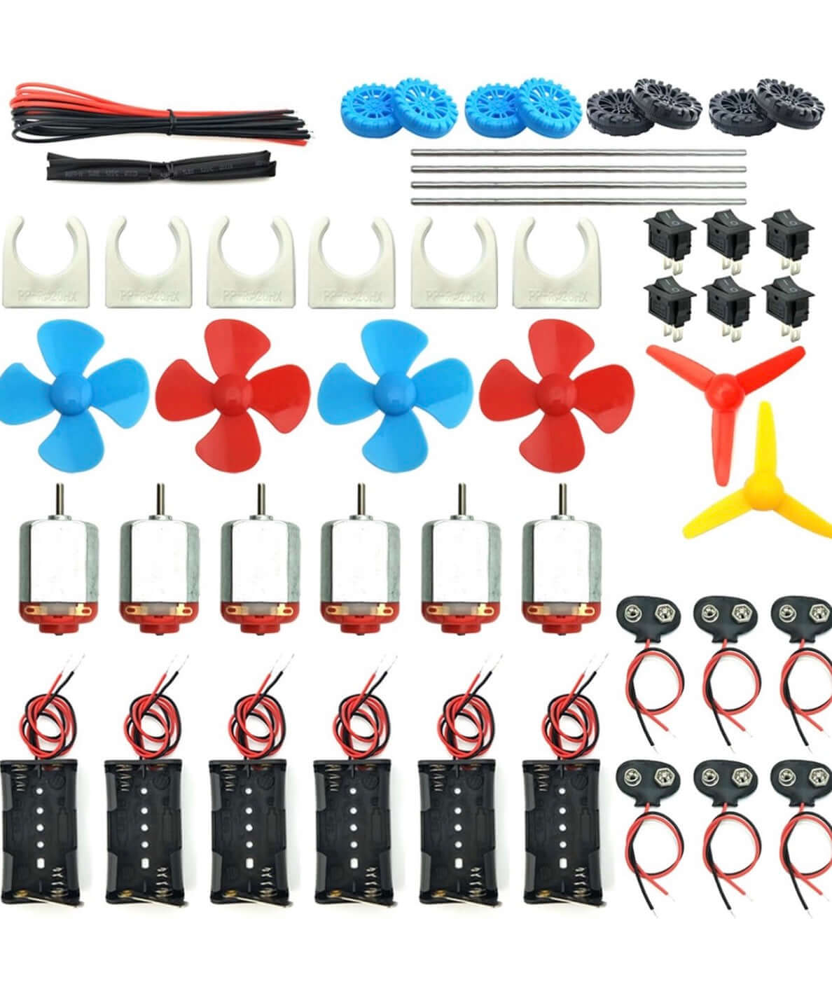 6 Set DC Motors Kit