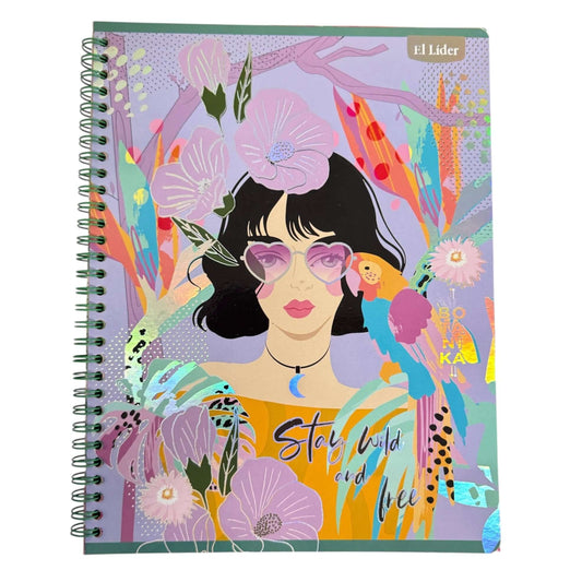 Notebook Spiral Botanika