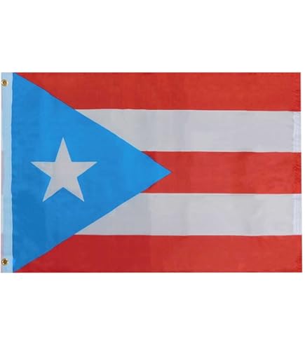 Light Blue Flag 2' x 3' Puerto Rico