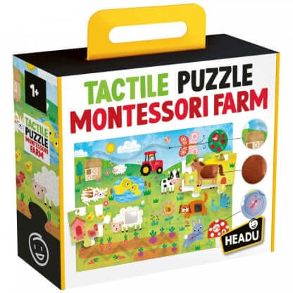 Montessori Tactile Farm Puzzle