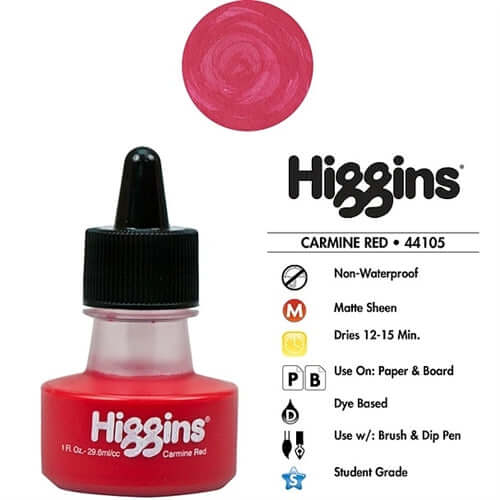 Ink Higgins Red