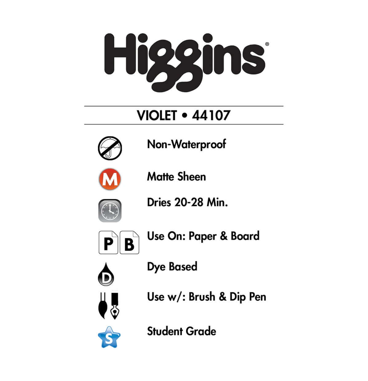 Ink Higgins Violet