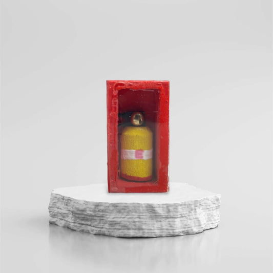 Miniatura Extintor para Maqueta