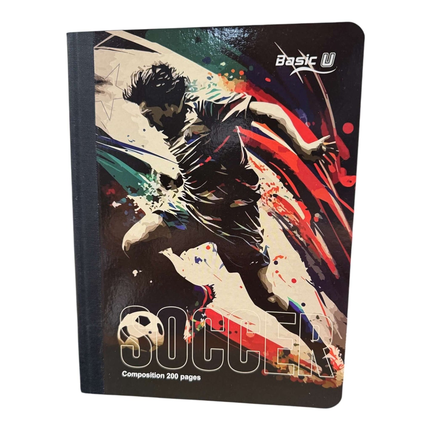 Notebook Soccer Lrg (200 pgs)