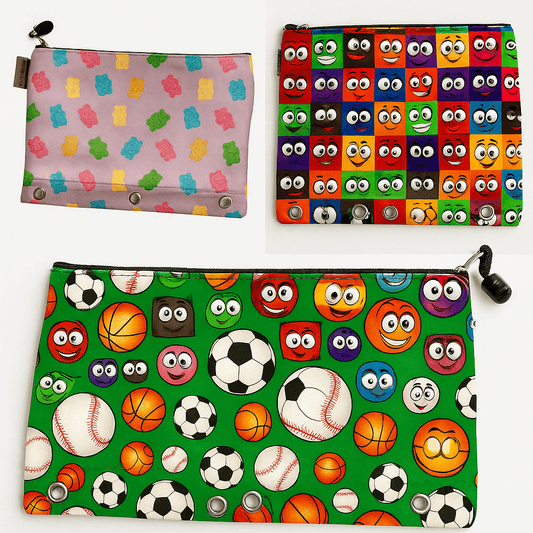 Pencil Pouch Primary Prints