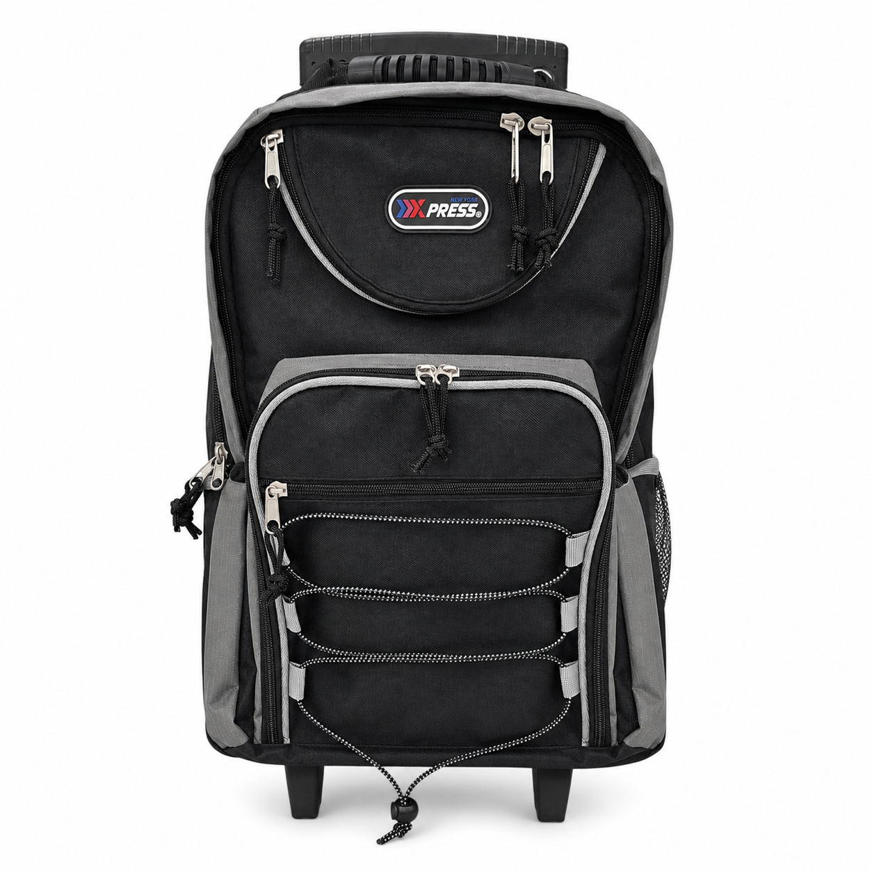 Rolling Backpack Black 20"