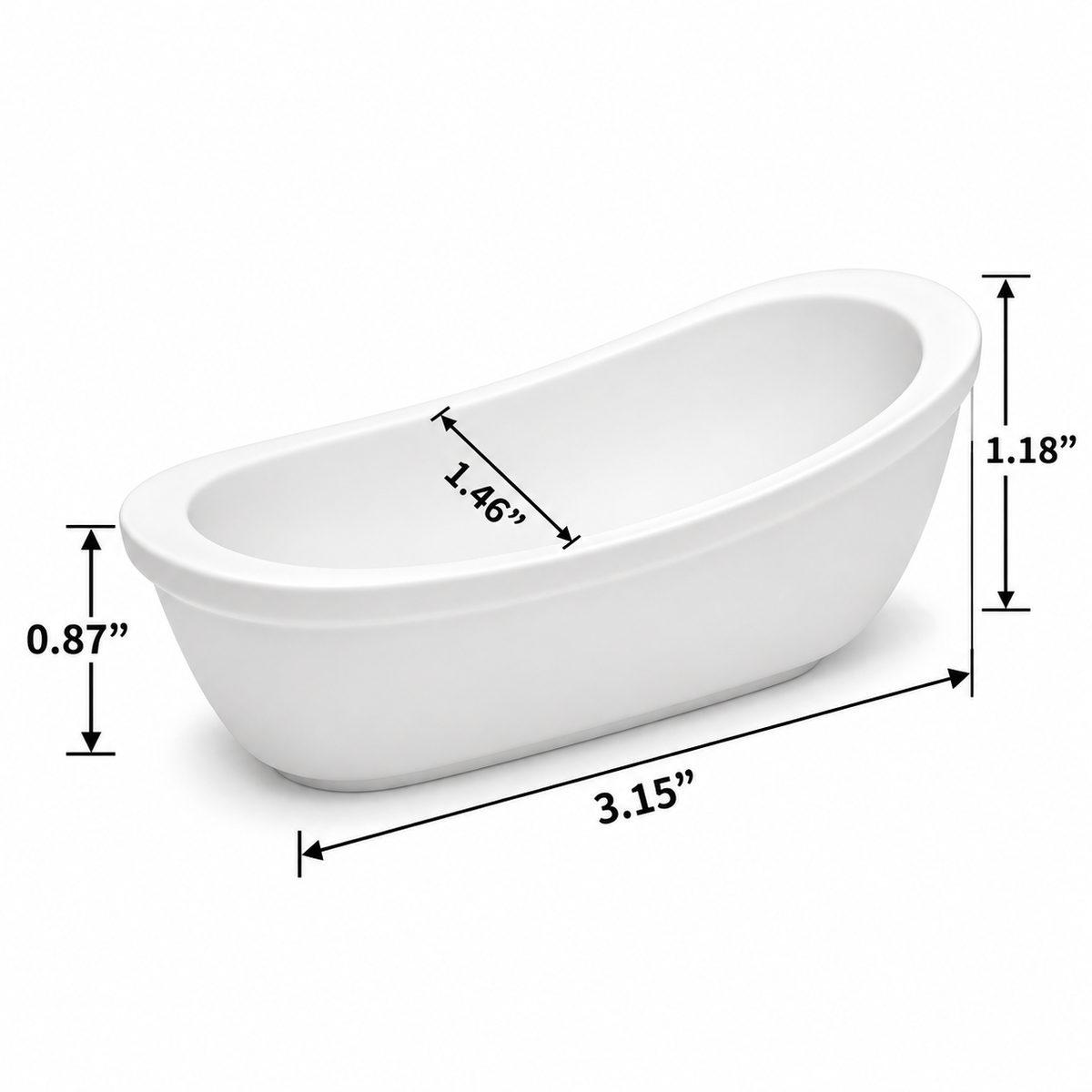 Miniature Bathtub