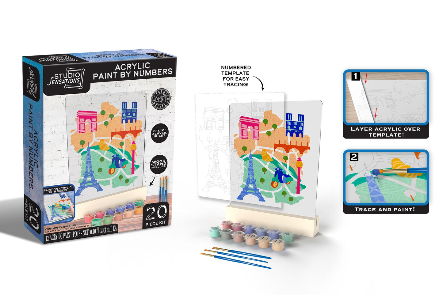 Paint by Numbers Paris