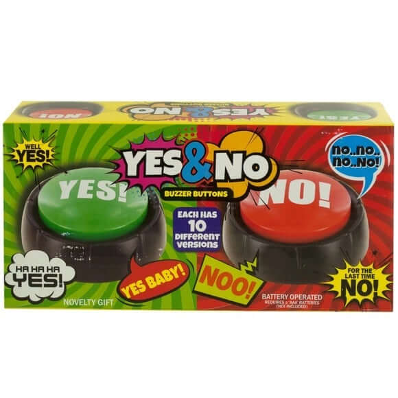 Yes & No Buzzer Buttons