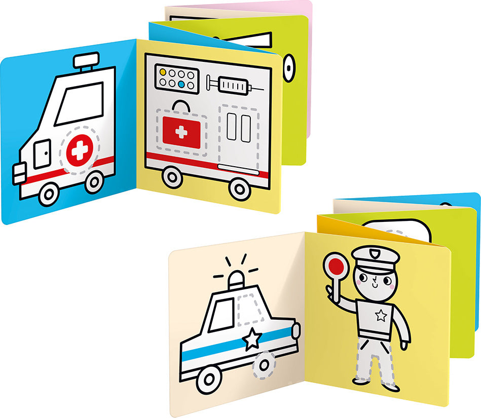 Coloring Vehicles Pack